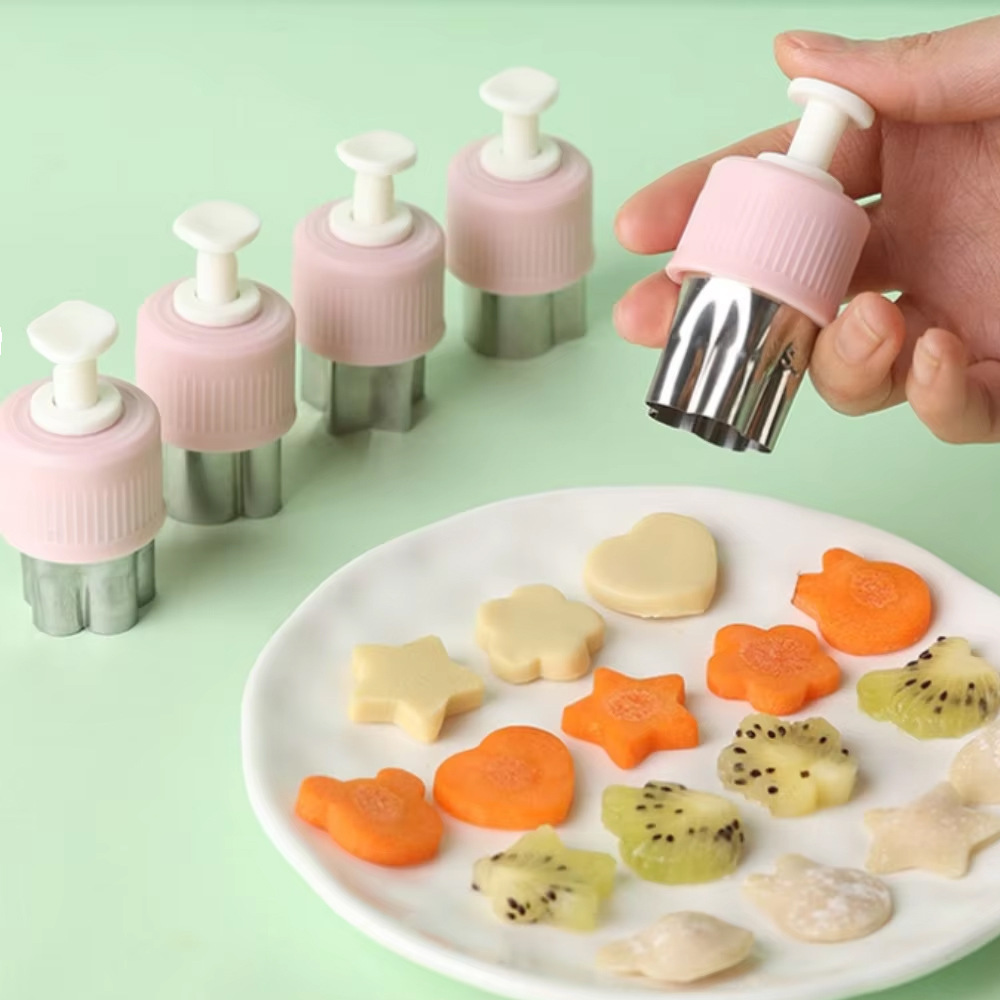 Baby Food Vegetables - 다용도 아기 보완식품 엠보싱 몰드 과일