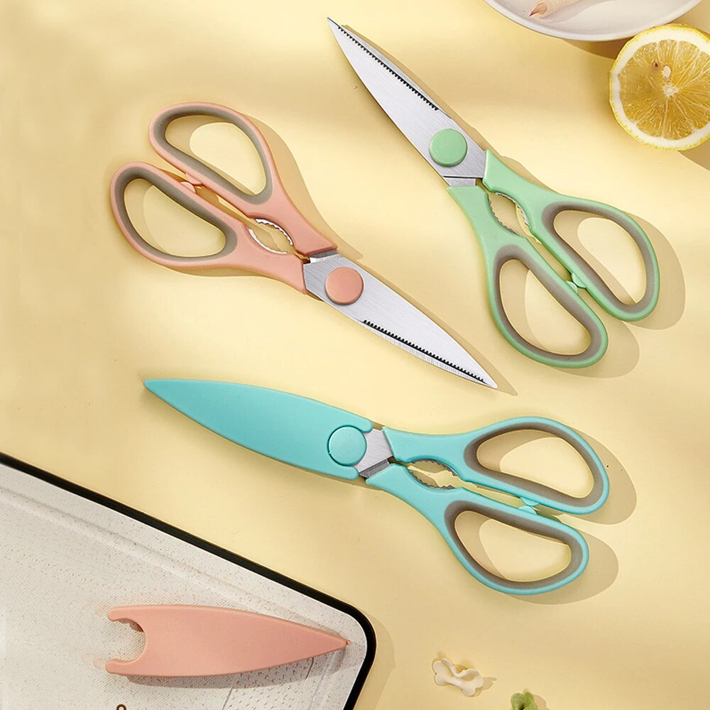 스테인레스 스틸 가정용 주방 가위 듀얼 컬러 플라스틱  - Baby Food Scissors 리뷰 및 가격