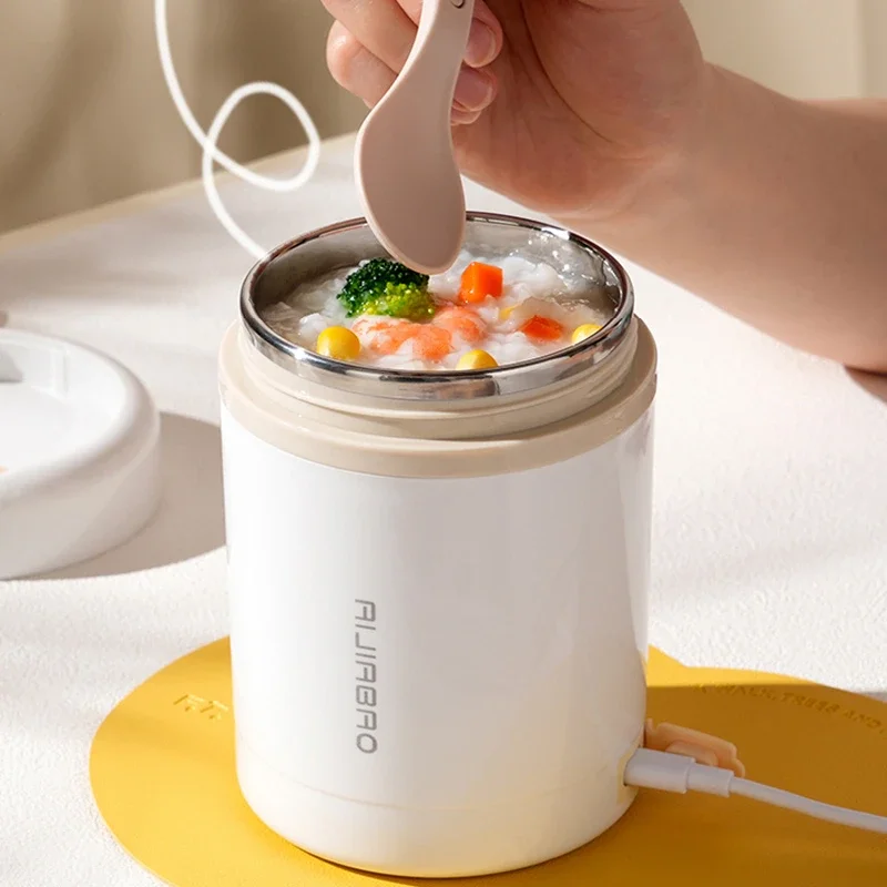 600ML 휴대용 USB 전기 난방 도시락 상자 스테인 - Baby Food Warmer 리뷰 및 가격